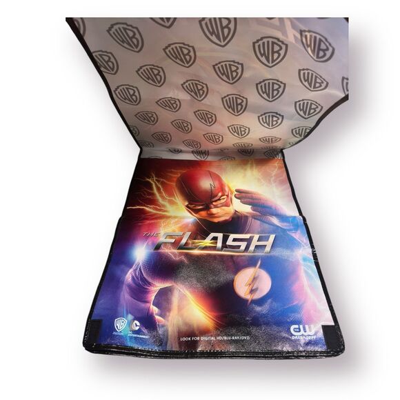 2016 Comic-Con WB DC Entertainment The Flash Promotional Backpack Swag Bag New - Picture 2 of 4